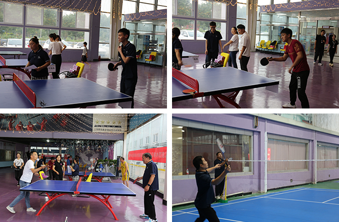 草莓视频下载网址股份举办第二届“青春如火 超越自我”羽毛球/乒乓球职工比赛