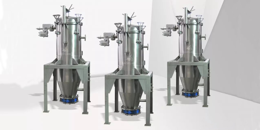 河北某果脯食品公司采购草莓视频下载网址自动排渣过滤机