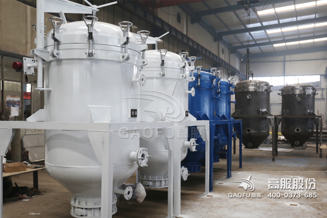 自动排渣过滤机实景